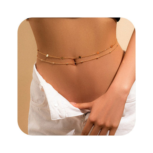 Cadena de vientre para mujer - Joyas-Para-Mujer.com