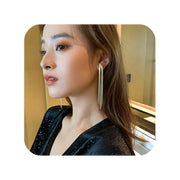 Pendiente largo multicadena - Joyas-Para-Mujer.com