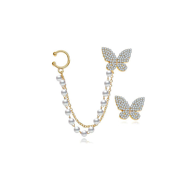 Pendiente mariposa - Joyas-Para-Mujer.com