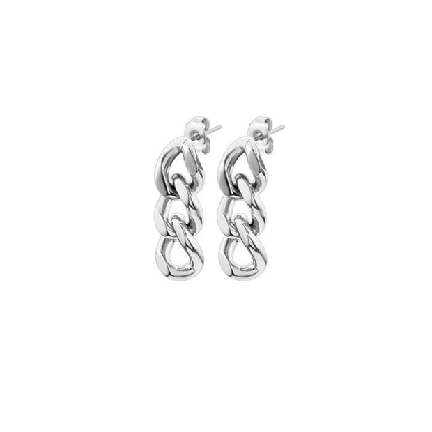 Pendiente eslabón cadena - Joyas-Para-Mujer.com