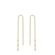 Pendiente trasversal para mujer - Joyas-Para-Mujer.com