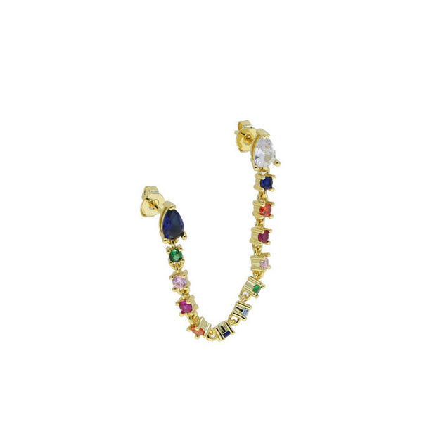 Pendiente arcoíris - Joyas-Para-Mujer.com