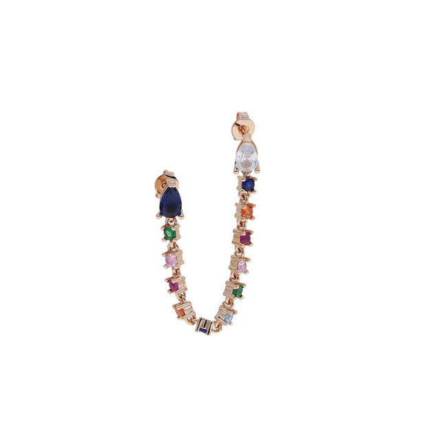 Pendiente arcoíris - Joyas-Para-Mujer.com