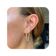 Pendiente plata de ley 925 - Joyas-Para-Mujer.com