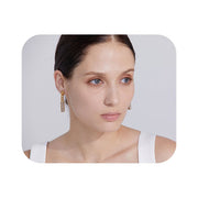 Pendiente dorado colgante - Joyas-Para-Mujer.com