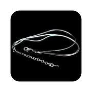 Tobillera de plata - Joyas-Para-Mujer.com