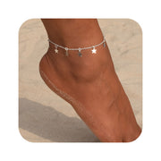 Tobillera estrella - Joyas-Para-Mujer.com