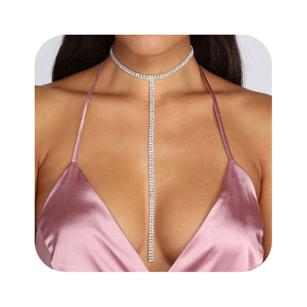 Joyas de cuerpo con strass - Joyas-Para-Mujer.com