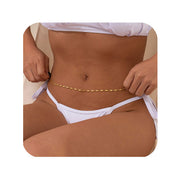 Cadena de cintura oro de 18 quilates - Joyas-Para-Mujer.com