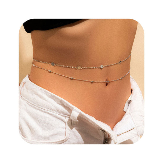 Cadena de vientre para mujer - Joyas-Para-Mujer.com