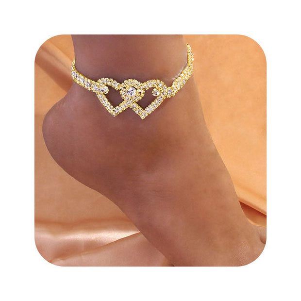 Tobillera de cadena gruesa - Joyas-Para-Mujer.com